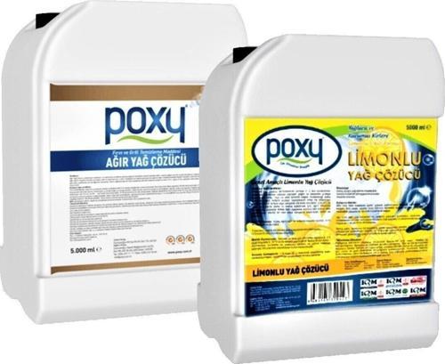 Ağır Yağ Çözücü 5 Lt & Limonlu Yağ Çözücü 5 Lt
