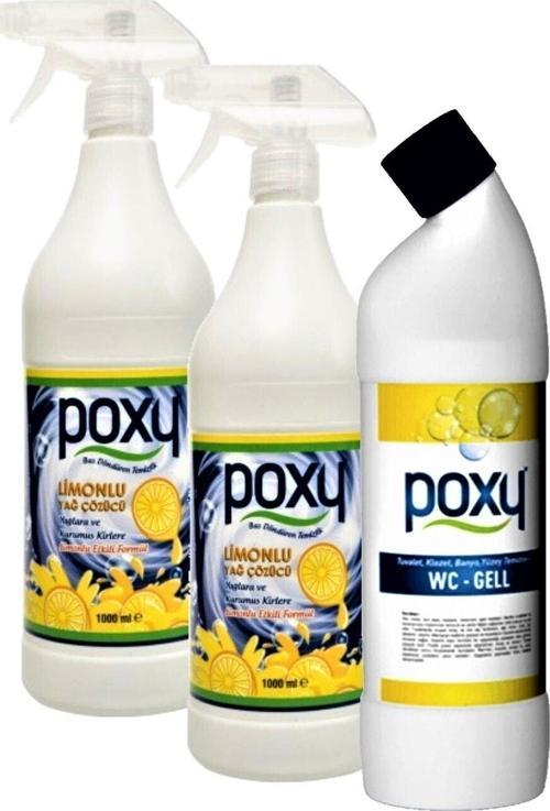 Limonlu Yağ Çözücü 2 X 1 Lt & Wc Jell 1 Lt