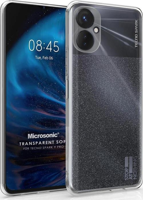 TECNO Spark 9 Pro Kılıf Transparent Soft Şeffaf