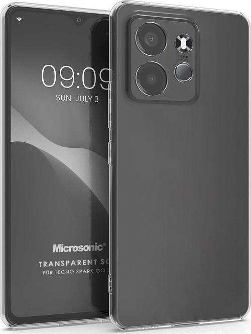 TECNO Spark Go 2023 Kılıf Transparent Soft Şeffaf