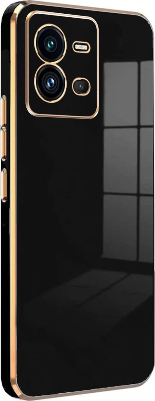 Vivo V25 5G Kılıf Olive Plated Siyah
