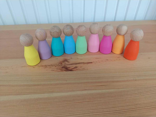 Waldorf 9 Renk Peg Bebek