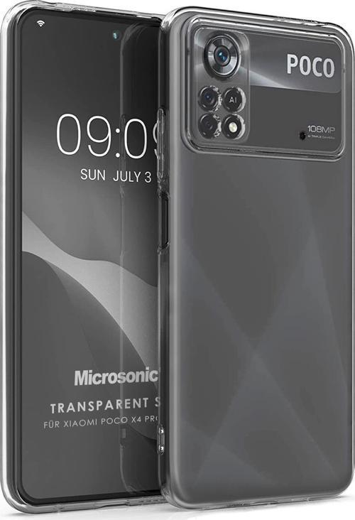 Xiaomi Poco X4 Pro 5G Kılıf Transparent Soft Şeffaf