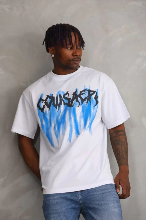 Unisex Baskılı Oversize TShirt