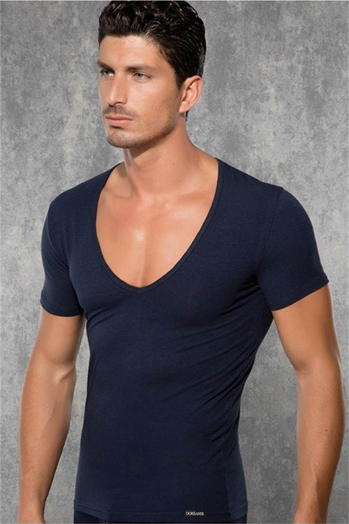 Doreanse Yırtık Yaka Erkek T-shirt 2820