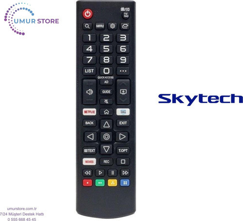 Skytech ST-6590 Webos Smart Televizyon Kumandası-Mikrofonsuz