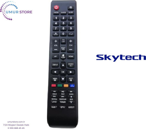 Skytech 43ST4103 Uyumlu Led Televizyon Kumandası