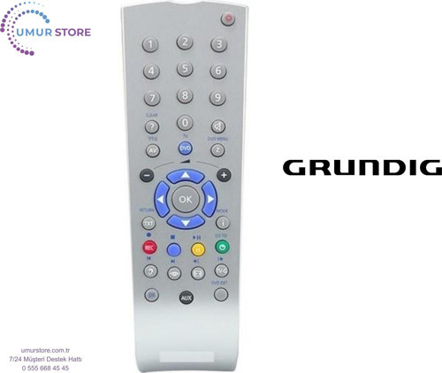 Grundig TITAN 40 2HD SRS Lcd Televizyon Kumandası-Telepilot