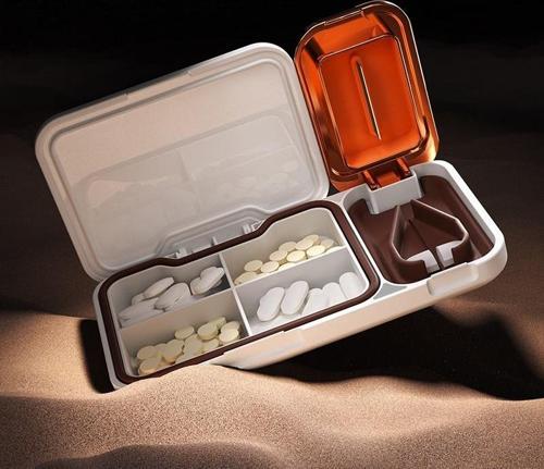 Signature Serisi Pro Organizer Lüks Seyahat Takı, İlaç ve Aksesuar Kutusu