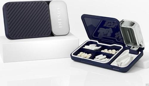 Signature Serisi Pro Organizer Lüks Seyahat Takı, İlaç ve Aksesuar Kutusu