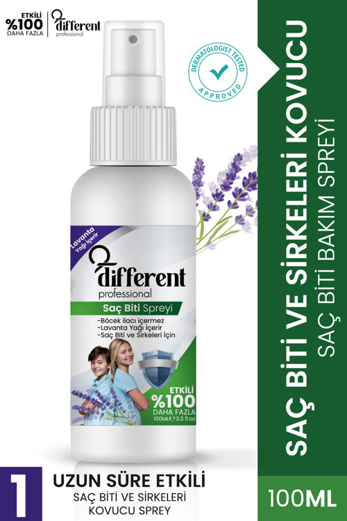 Bit Ve Sirke Kovucu/Koruyucu Lavanta Yağlı Saç Spreyi 100 Ml