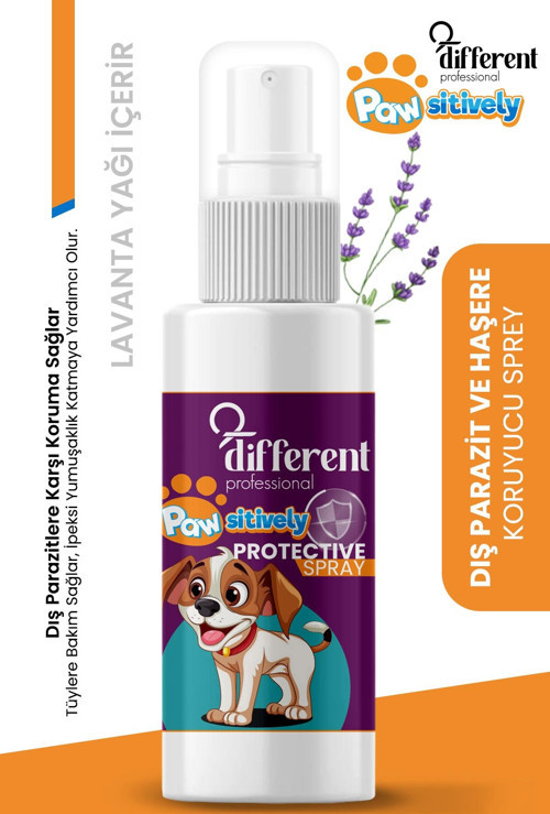 Evcil Hayvanlar İçin Lavanta Yağlı Böcek Kovucu Tüy Koruyucu Sprey 100 Ml