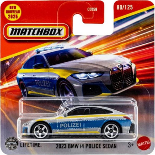 - 2023 BMW i4 Police Sedan (1/64) 2025 Üretim