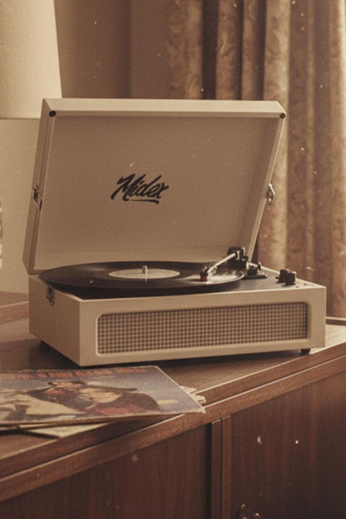 MTX-420WH Nostaljik Bluetooth PRO Pikap Plakçalar Şarjlı 3 Devirli