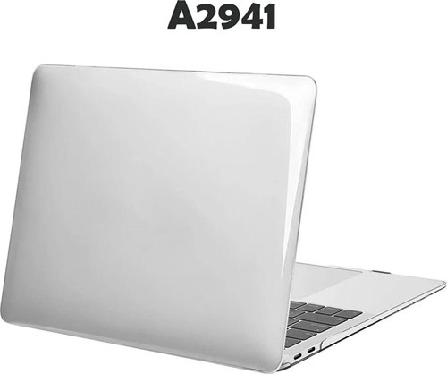 Macbook Air 15 Inç M2 Çip A2941 Tam Uyumlu Alt Üst Kılıf + Klavye Kılıfı + Ekran Koruyucu Film