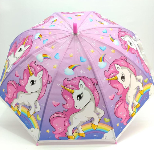 Unicorn Baskılı Çocuk Şemsiyesi