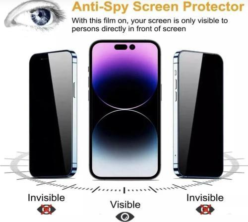 İphone 15 Promax Hayalet Cam İç Kulaklık Filtreli Antistatik Ekran Koruyucu Cam