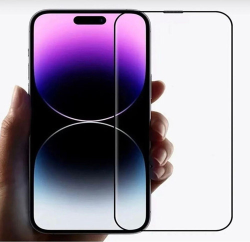 İphone 14 Plus Ekran Koruyucu Tam Kaplayan Iç Kulaklık Filtreli Antistatik Özellikli Cam