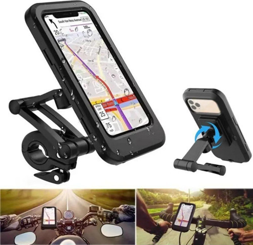 Motorsiklet Ve Bisiklet Telefon Su Geçirmez Tutucu Kılıf Motor Tutacağı