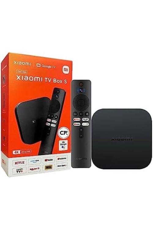 Mi Box S 4K Android Tv Box Medya Oynatıcı (2. Nesil) Xiaomi Türkiye Genpa Garantili