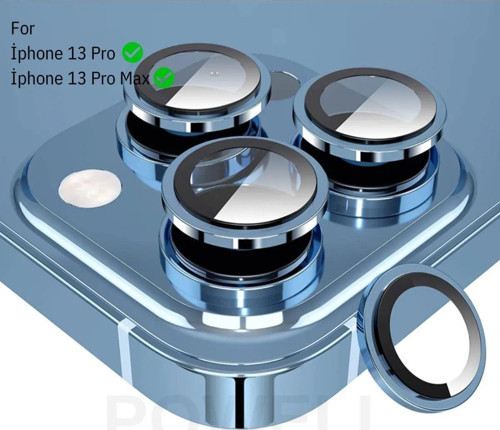 Iphone 13 Pro Max Uyumlu Kamera Koruyucu Safir Cam