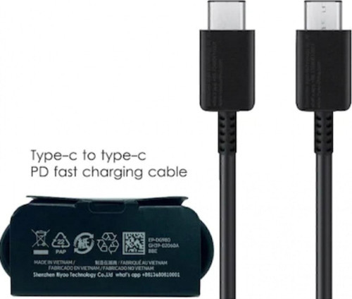 25W Ve 45W Destekli Hızlı Type-C Usb-Şarj Kablosu (Siyah)