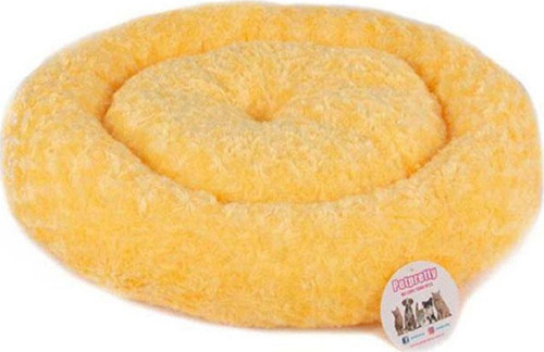 SİMİT YATAK PELUŞ SARI 55x55cm