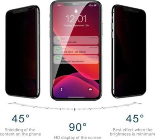 İphone 11 Hayalet Cam İç Kulaklık Filtreli Antistatik Ekran Koruyucu