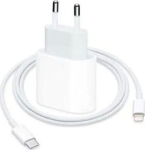 İphone Tüm Cihazlarla Uyumlu 11,12,13,14 Seri 25W Hızlı Şarj Aleti Ve Lightning Şarj Kablosu