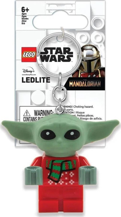 Star Wars KE208AH Grogu Baby Yoda Holiday Sweater Led Key Chain