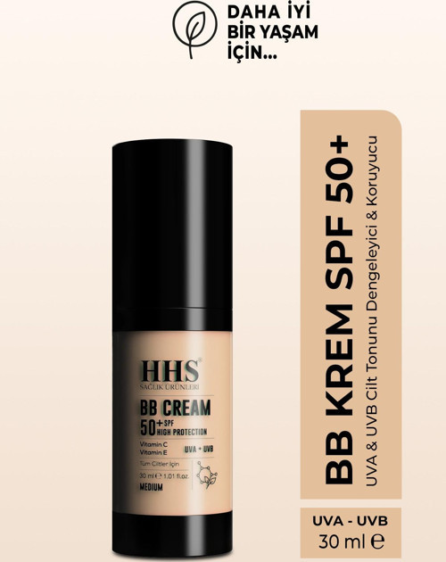 Güneş Filtreli Bb Krem 50+spf
