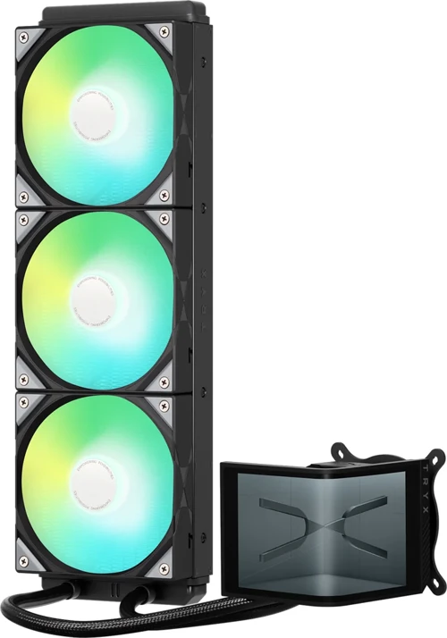 Panorama SE 360 ARGB 360mm AIO 6.5 '' AMOLED Kavisli Ekran 3D 360mm ARGB Fan Sıvı Soğutucu SİYAH