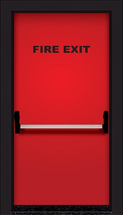 Yangın Kapısı Acil Çıkış Kapısı E 120 Sertifikalı