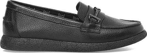 A102042097 5F August.D 5PR Kadın Hakiki Deri Loafer Ayakkabı Siyah