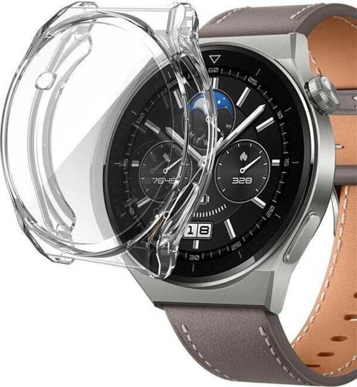 Huawei Watch GT 3 Pro 43mm Zore Watch Gard 02 Koruyucu Silikon