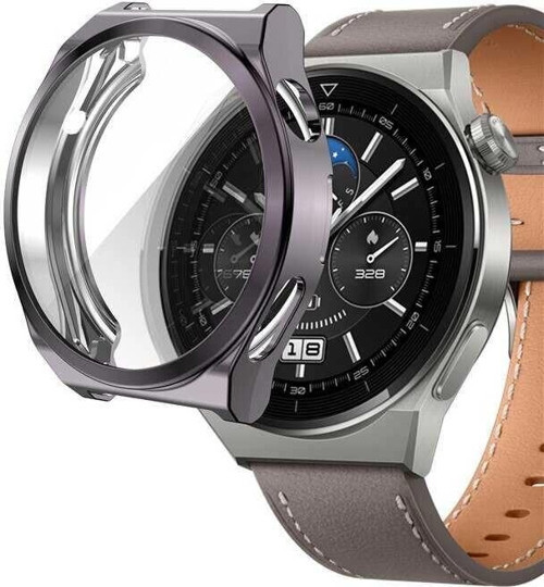Huawei Watch GT 3 Pro 43mm Zore Watch Gard 02 Koruyucu Silikon