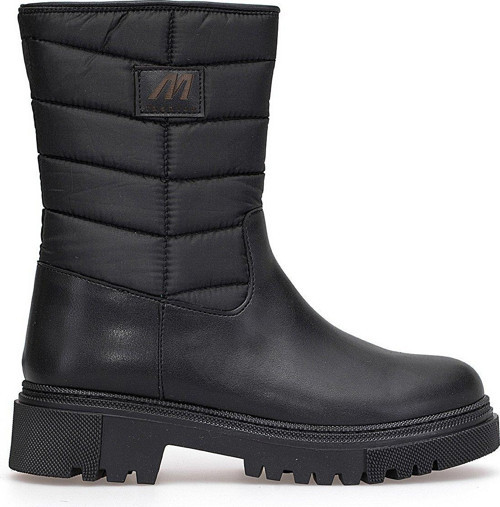M.P 252-6220ZN Kadın Düz Bot Siyah