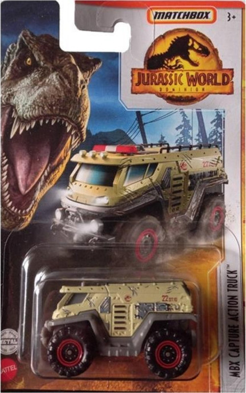 Jurassic World Tekli Araçlar FMW90 HBG97 MBX Capture Action Truck