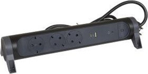 MULTISCH 3X2P+T PF USB 1.5M N