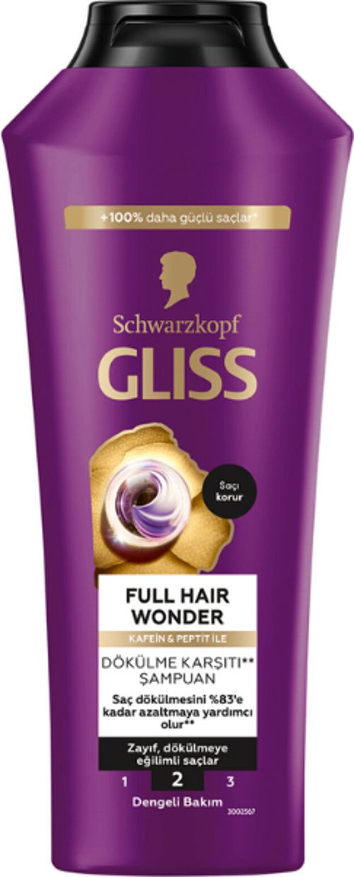 Full Hair Wonder Kafein & Peptit İle Dökülme Karşıtı** Şampuan 400 ML