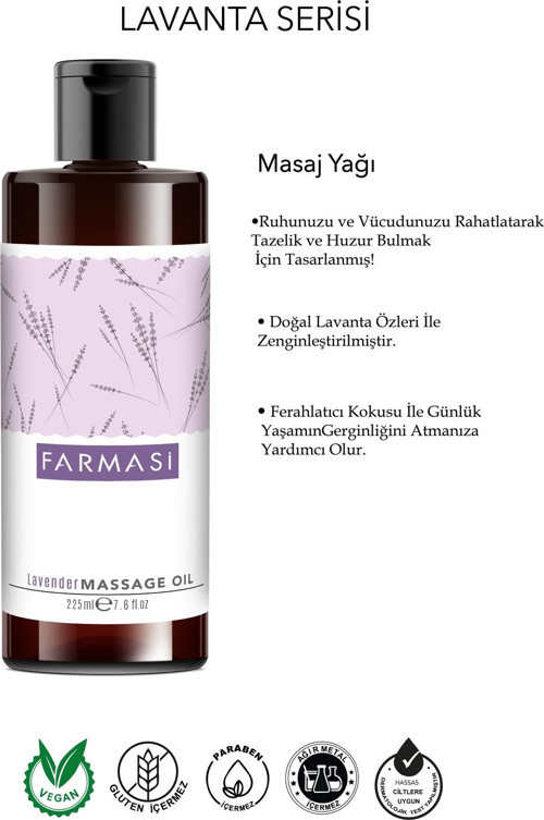 LAVANTA MASAJ YAĞI 225 ML