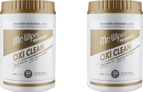 Mr. Wıpes Performans Oxı Clean Leke Cıkarıcı 1000 gr 2x Adet