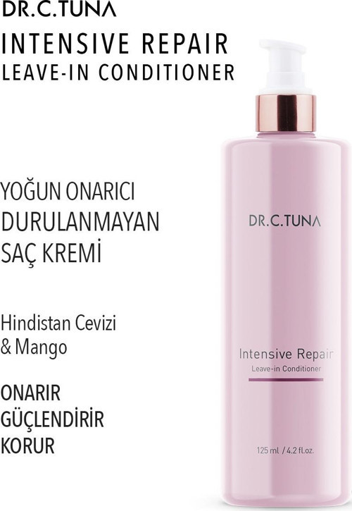 Dr.c.tuna Yoğun Onarıcı Durulanmayan Saç Kremi 125 Ml