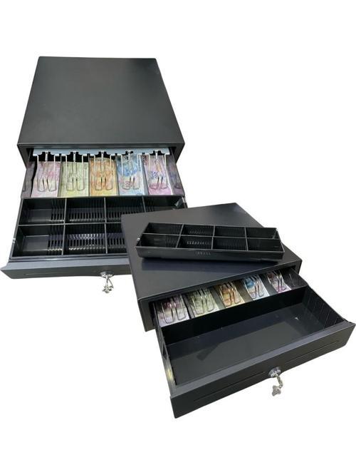 Dbpos M-410 5 Gözlü Metal Para Çekmecesi Metal Sürgü