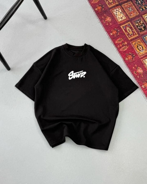 Erkek Baskılı Oversize Tshirt