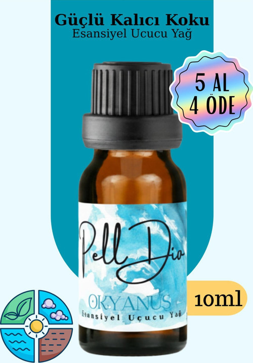 Sea Breeze Esansiyel Uçucu Koku Yağı Buhurdanlık Yağı Difüzör Esansı Hobi Esans Ortam Oda 10Ml