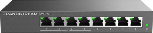 GWN7701P 8 Portlu 4 Port Poe Yönetilemez Gigabit Poe Switch