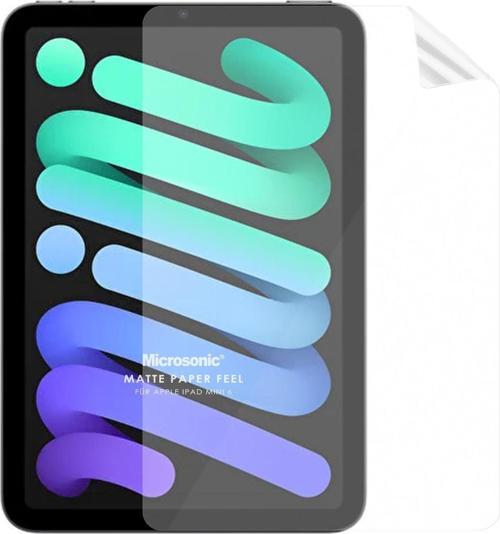 Apple iPad Mini 6 2021 (A2567-A2568-A2569) Paper Feel Kağıt Dokulu Mat Ekran Koruyucu