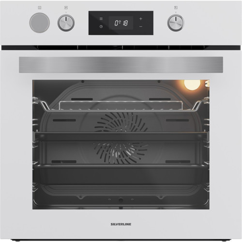BO65P4W01 Buhar Destekli + Airfryer Özellikli Ankastre Fırın Beyaz