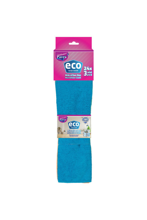 Eco 3’lü Mikrofiber Bez Açık 24 Paket